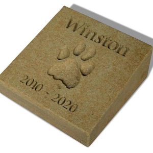 forever paw print stone 01
