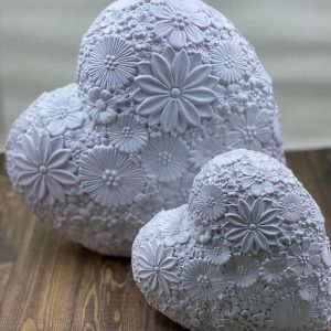Forever-Ours-Floral-Heart-Urns-White