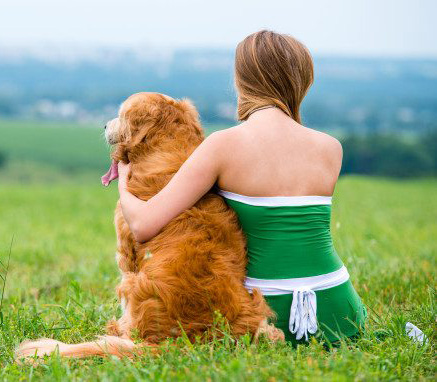 girl with retriever 2