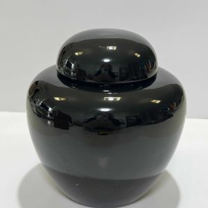 Forever Ours Black Tranquility Urn scaled