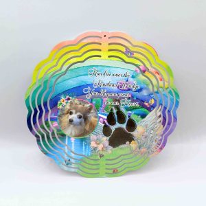 Forever Ours Sublimation Round Shape Wind Spinner scaled